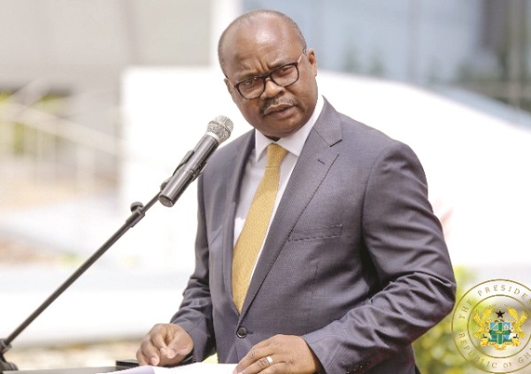 Ernest Addison, Governor, BoG Fraud cases in financial institutions drop marginally